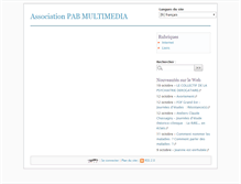 Tablet Screenshot of pabmultimedia.com